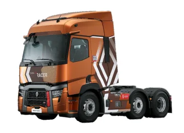 Transportør Trækker Renault T i Berlin Tyskland